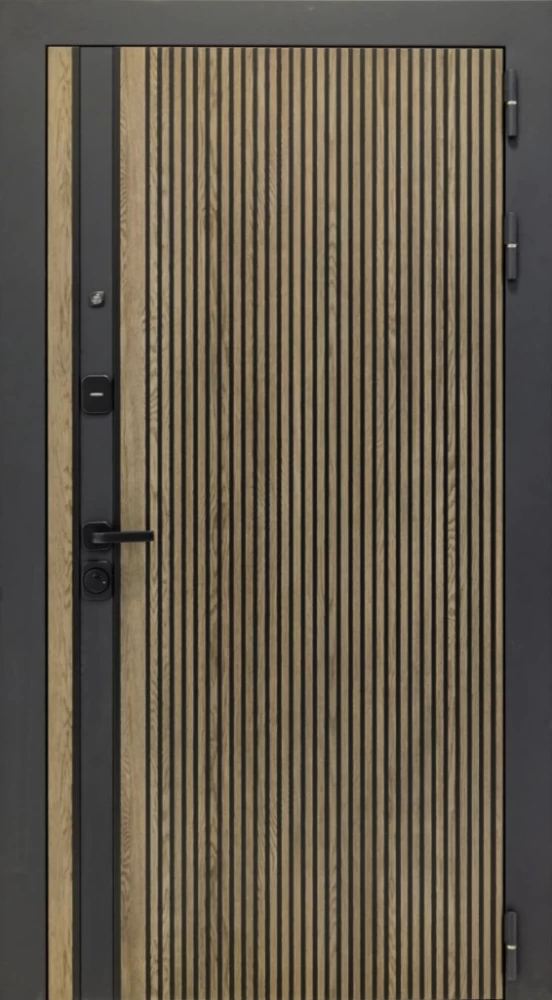 Входная дверь ДвериПРО Rosna ФЛ-790 Velutto Grigio DPRO196828 внешняя сторона