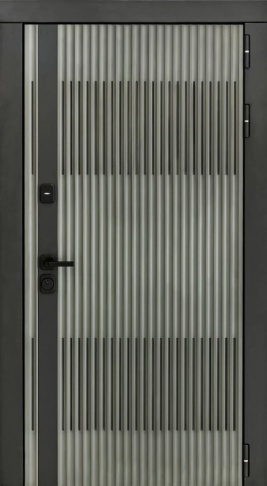 Входная дверь ДвериПРО Elfy ФЛЗ-603 Бетон снежный DPRO196701 внешняя сторона