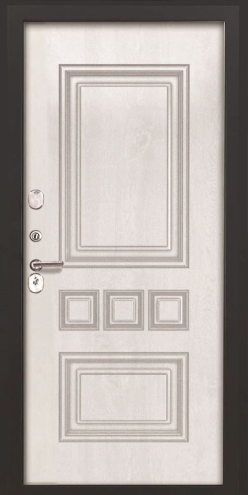 Входная дверь ДвериПРО Берген фл-608 винорит white DPRO194072 внутренняя сторона