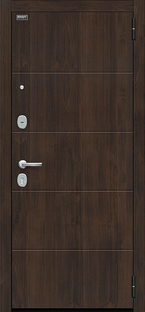 Фото Входная дверь Флэт Kale Almon/Cappuccino Veralinga BR4591 внешняя сторона