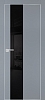 Межкомнатная дверь PX-6  AL кромка с 4-х ст. Серый матовый