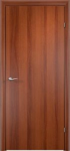 Межкомнатная дверь ДПГ четверть 2018 в комплекте Итальянский орех